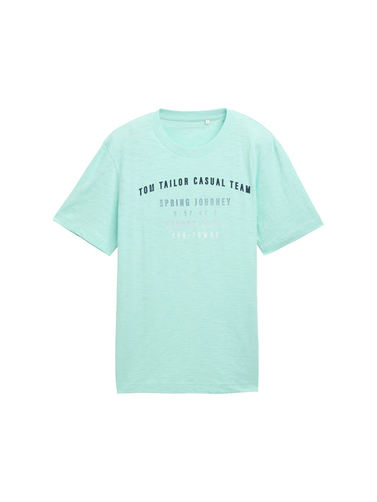 T-Shirt aus Baumwolle mit Print