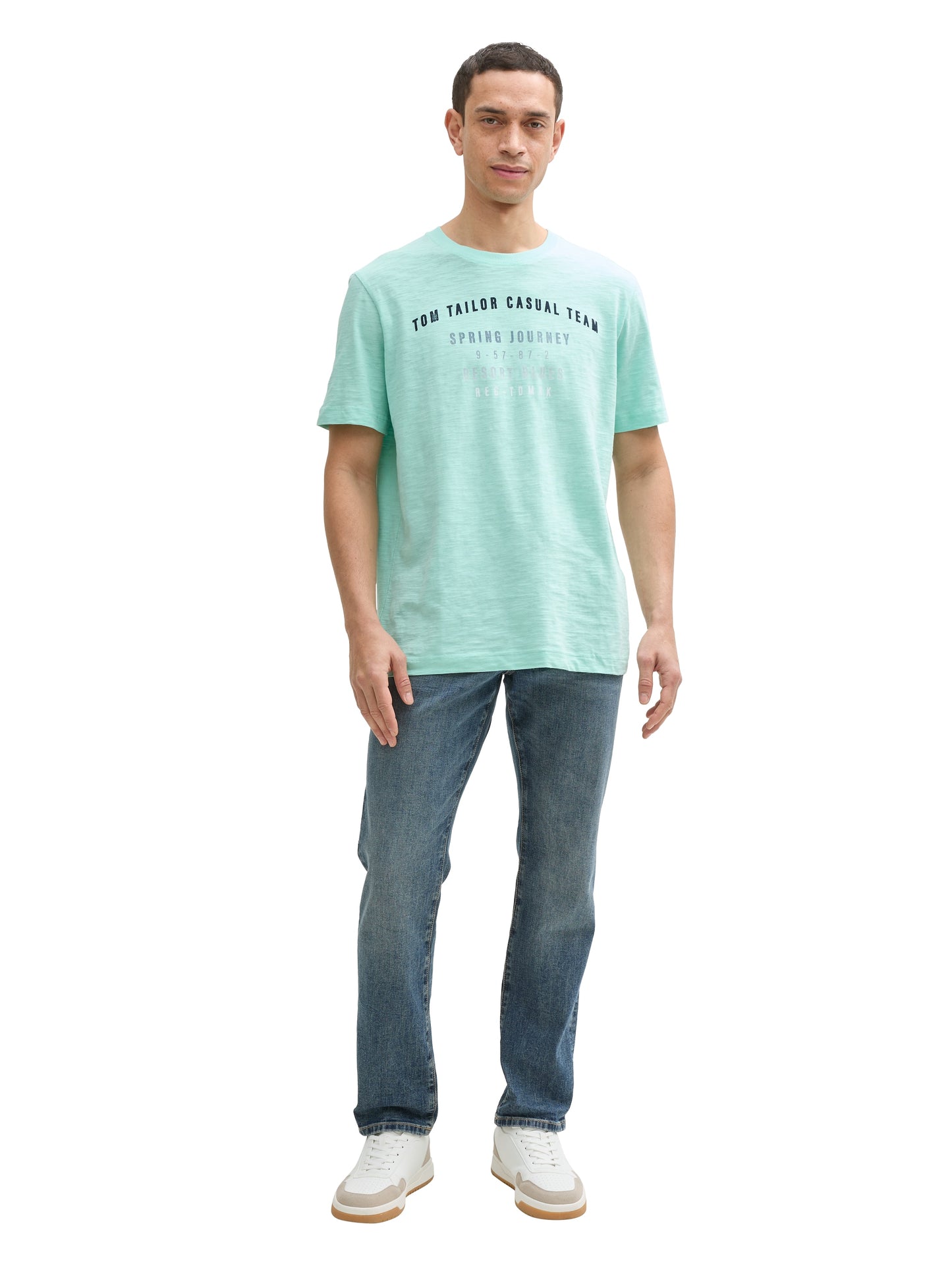 T-Shirt aus Baumwolle mit Print