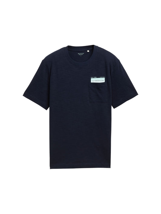 T-Shirt mit Brusttasche