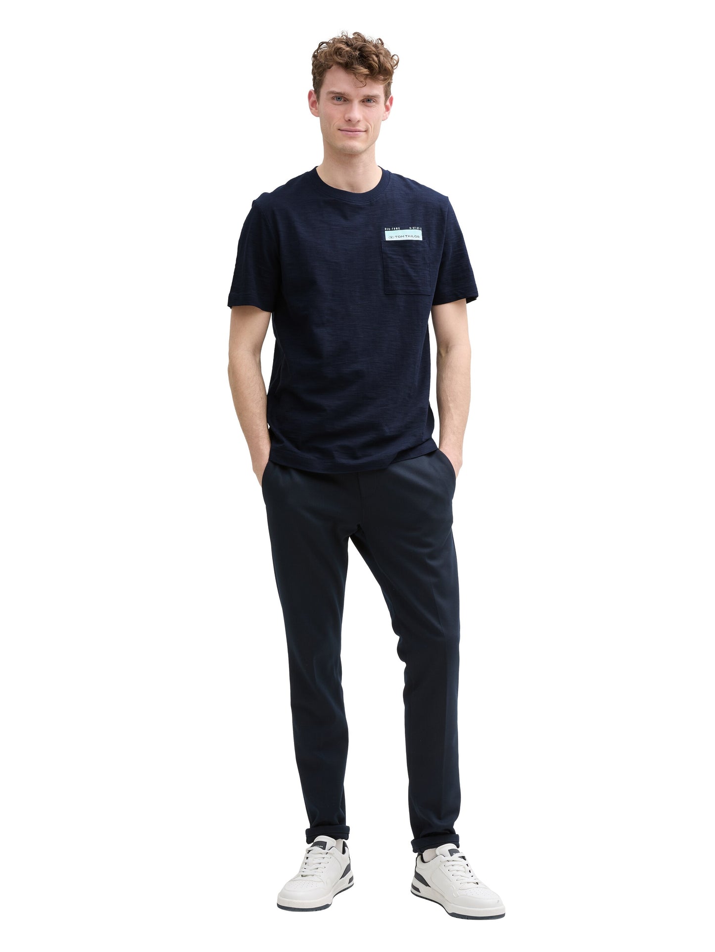 T-Shirt mit Brusttasche