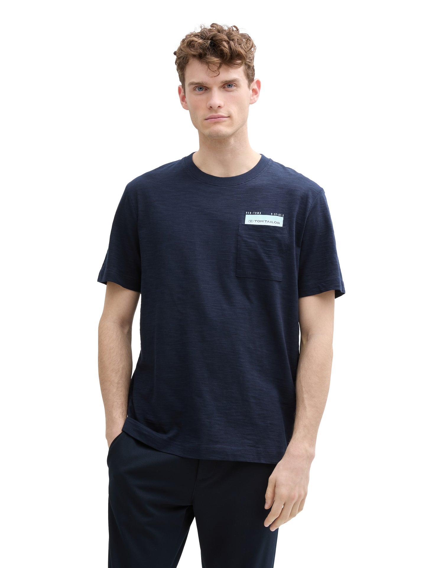T-Shirt mit Brusttasche