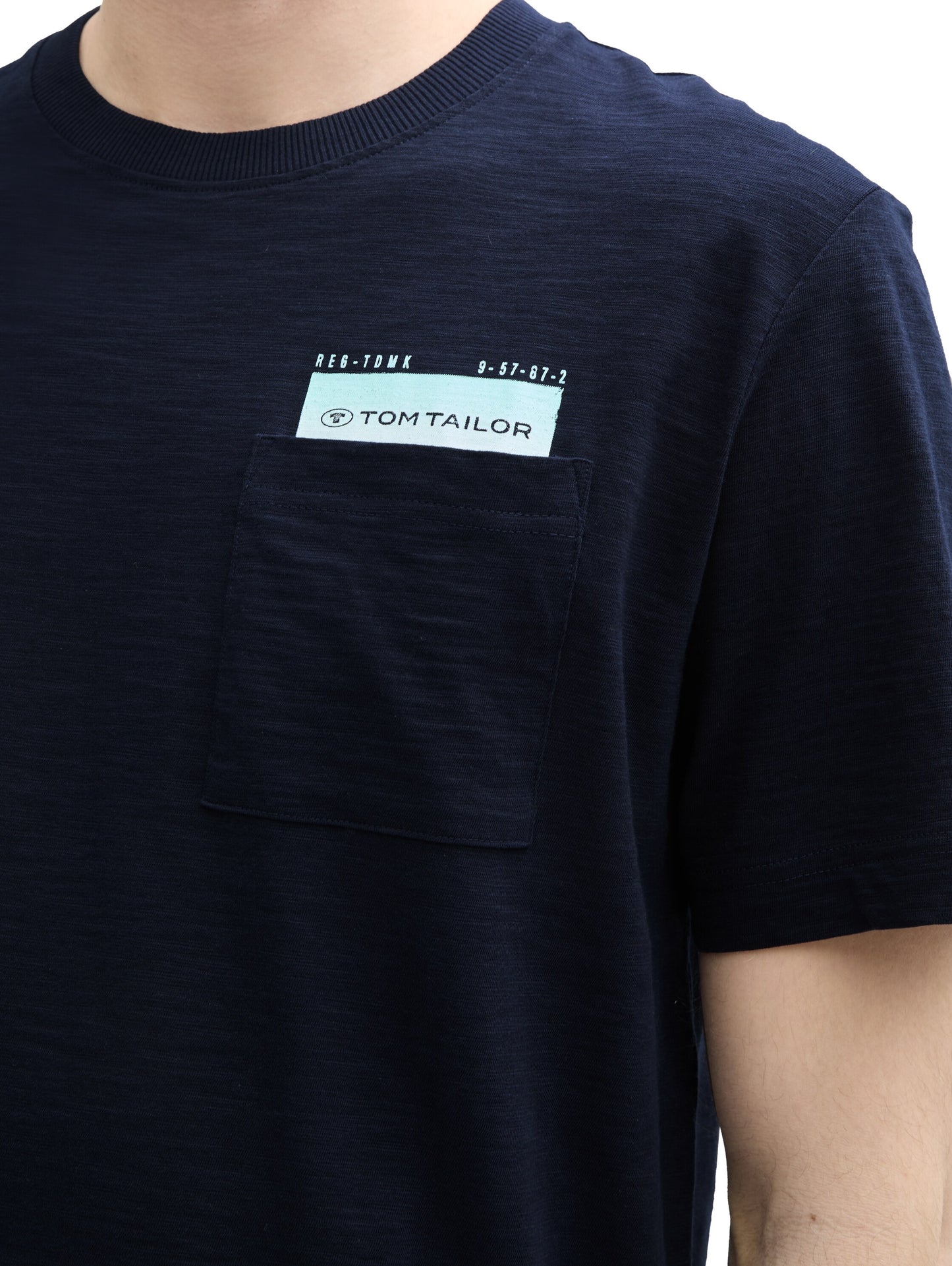T-Shirt mit Brusttasche
