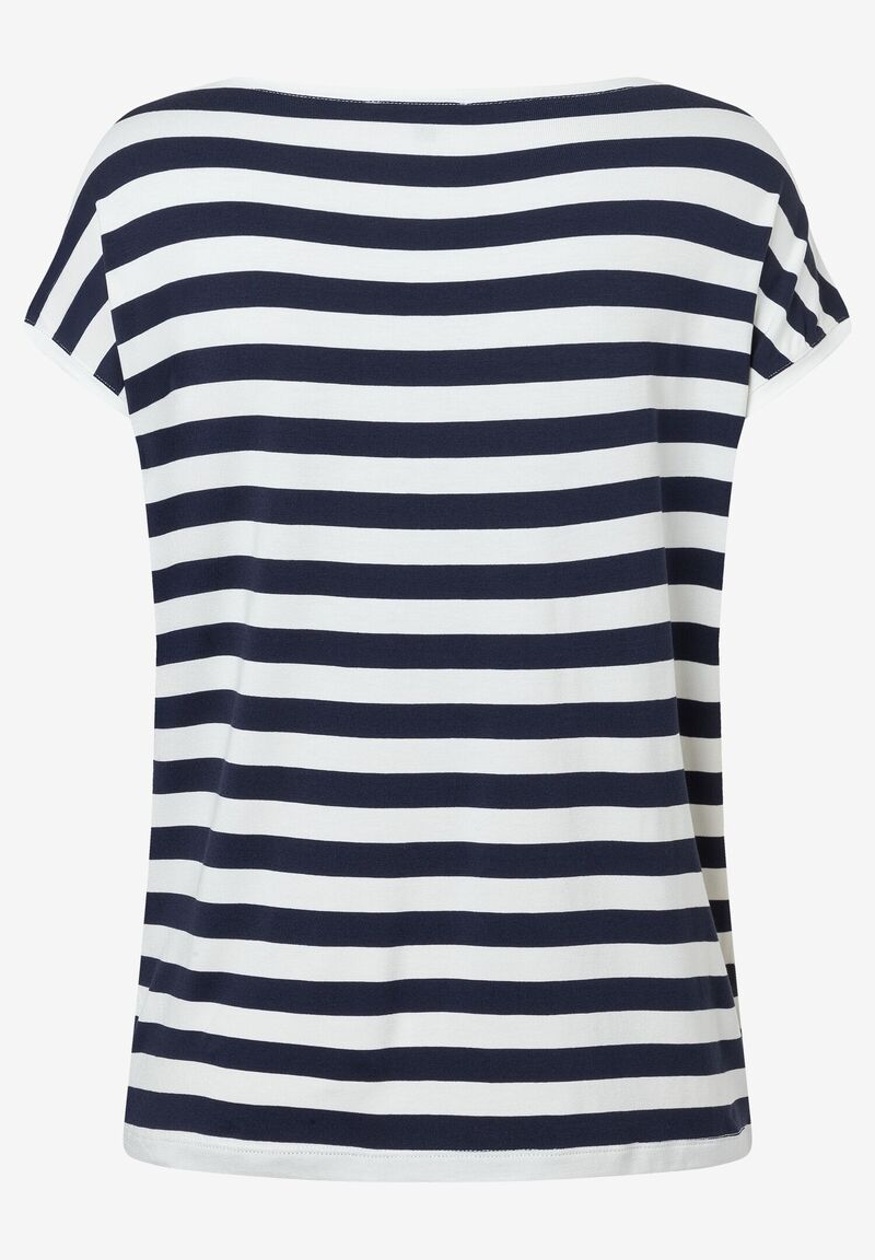 Streifenshirt  marine/ecru  Frühjahrs-Kollektion
