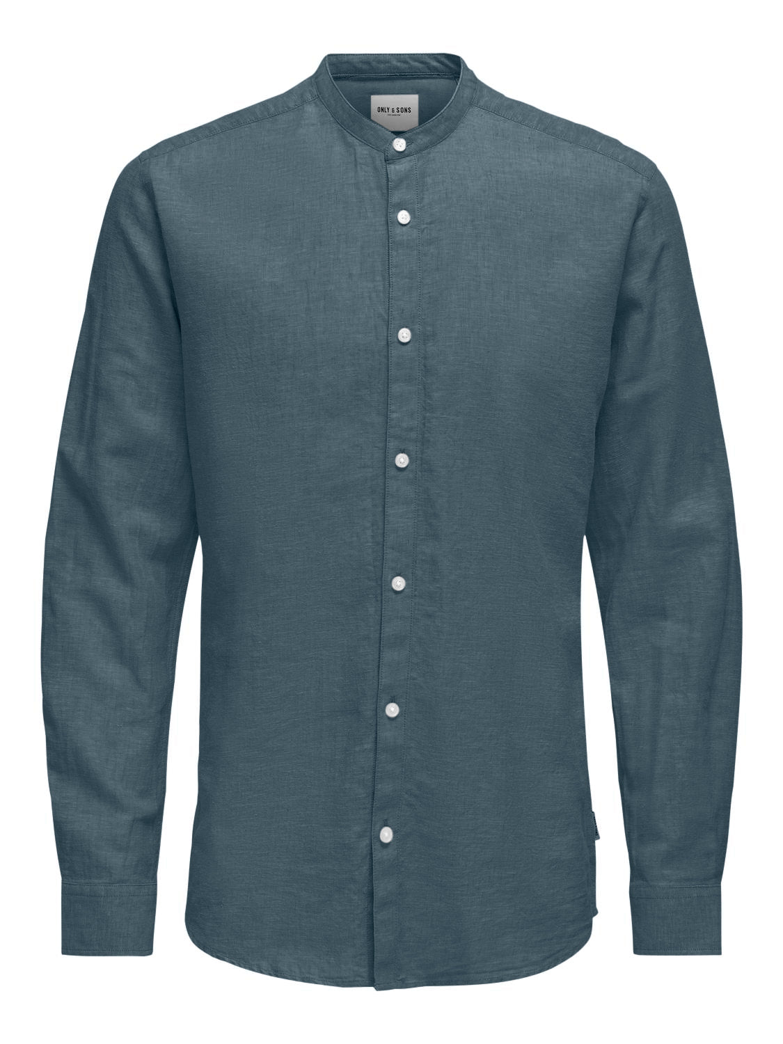 ONSCAIDEN LIFE LS SOLID LINEN MAO NOOS