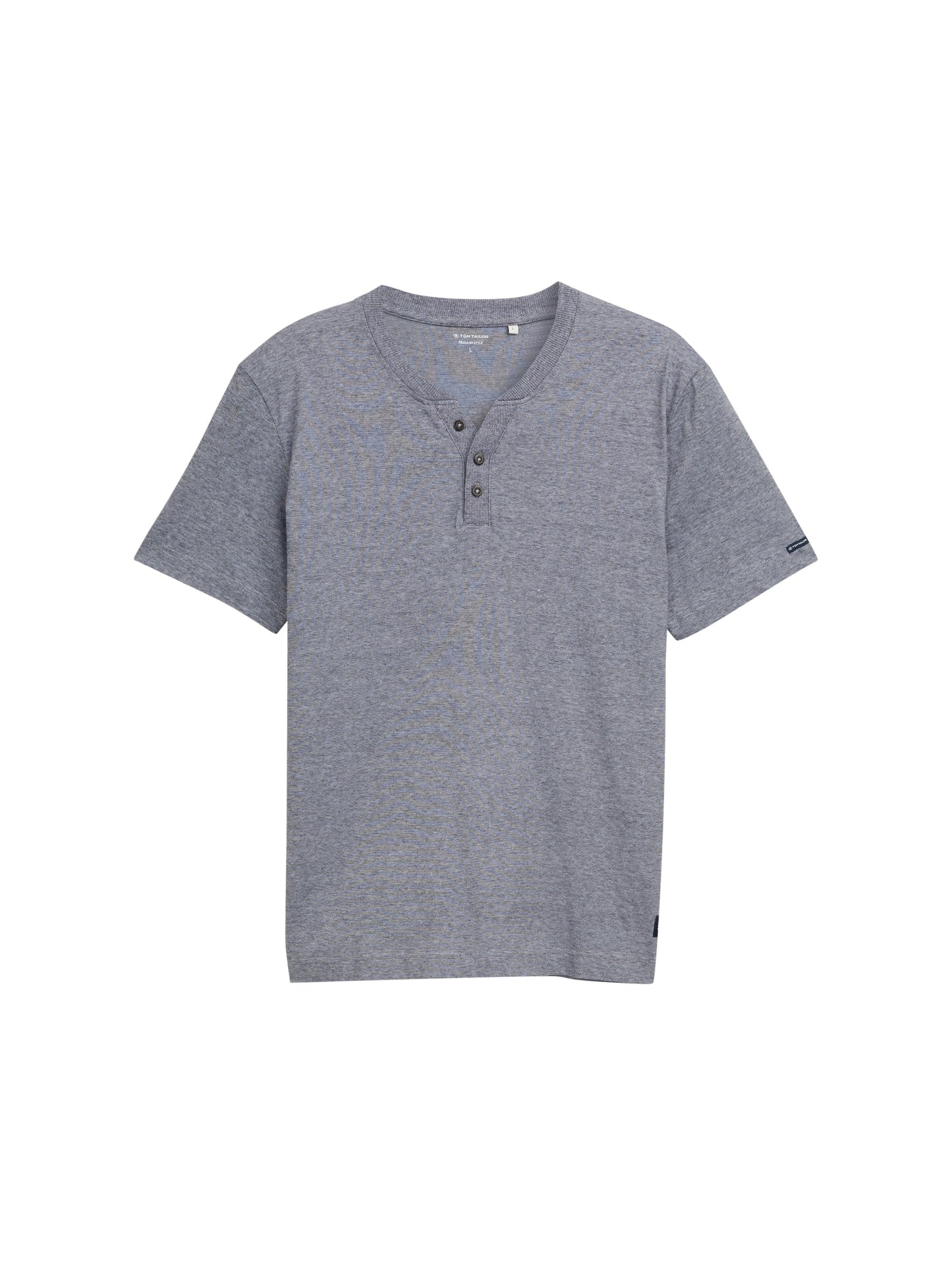 Henley T-Shirt aus Baumwolle
