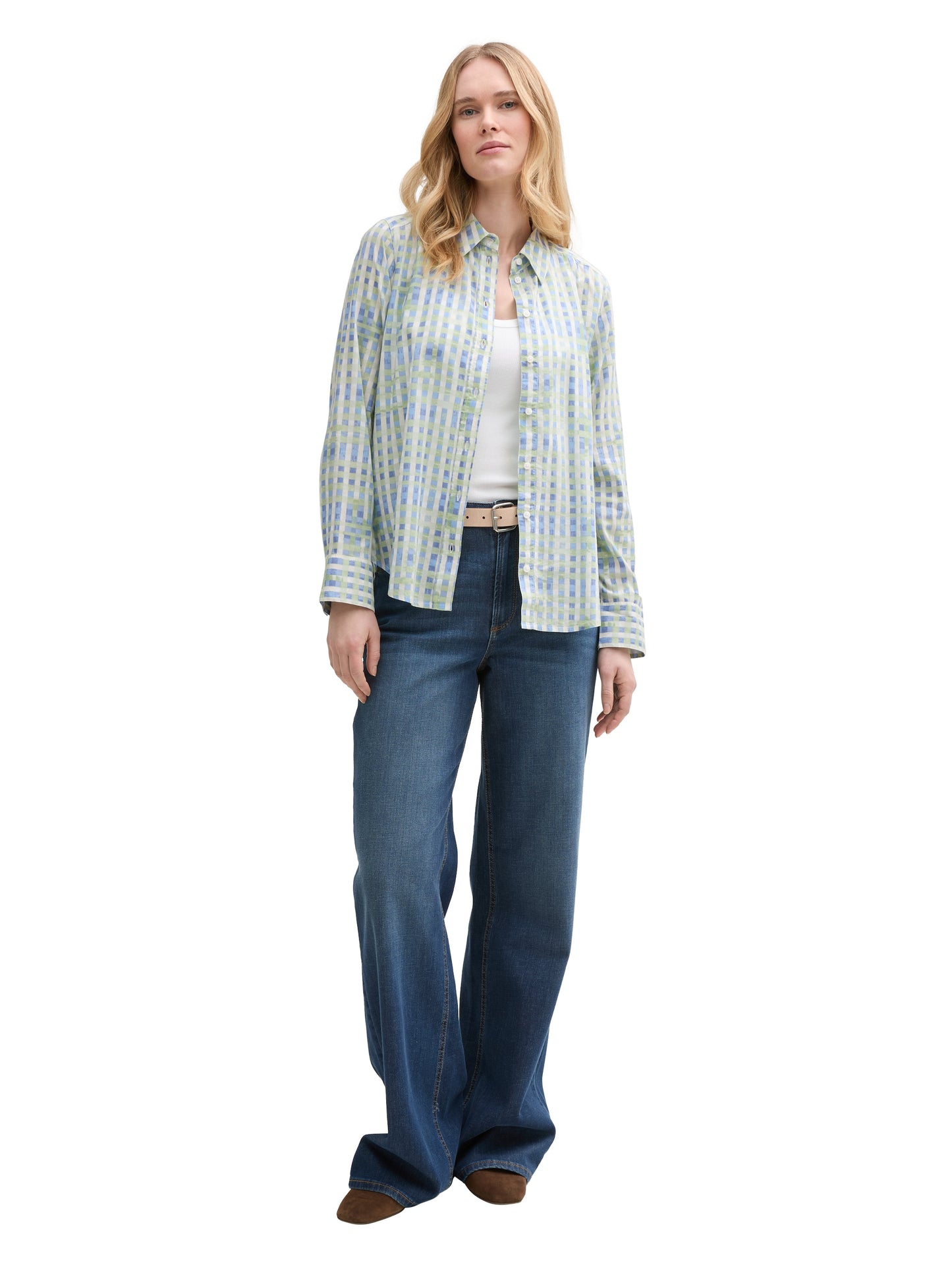 Bluse mit Muster