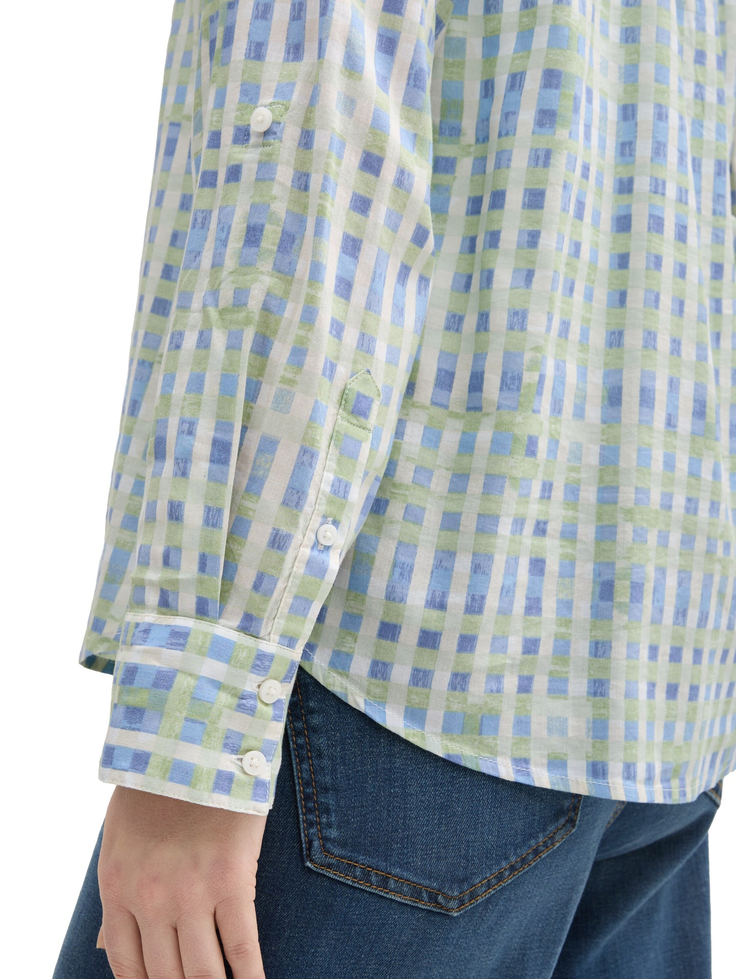 Bluse mit Muster