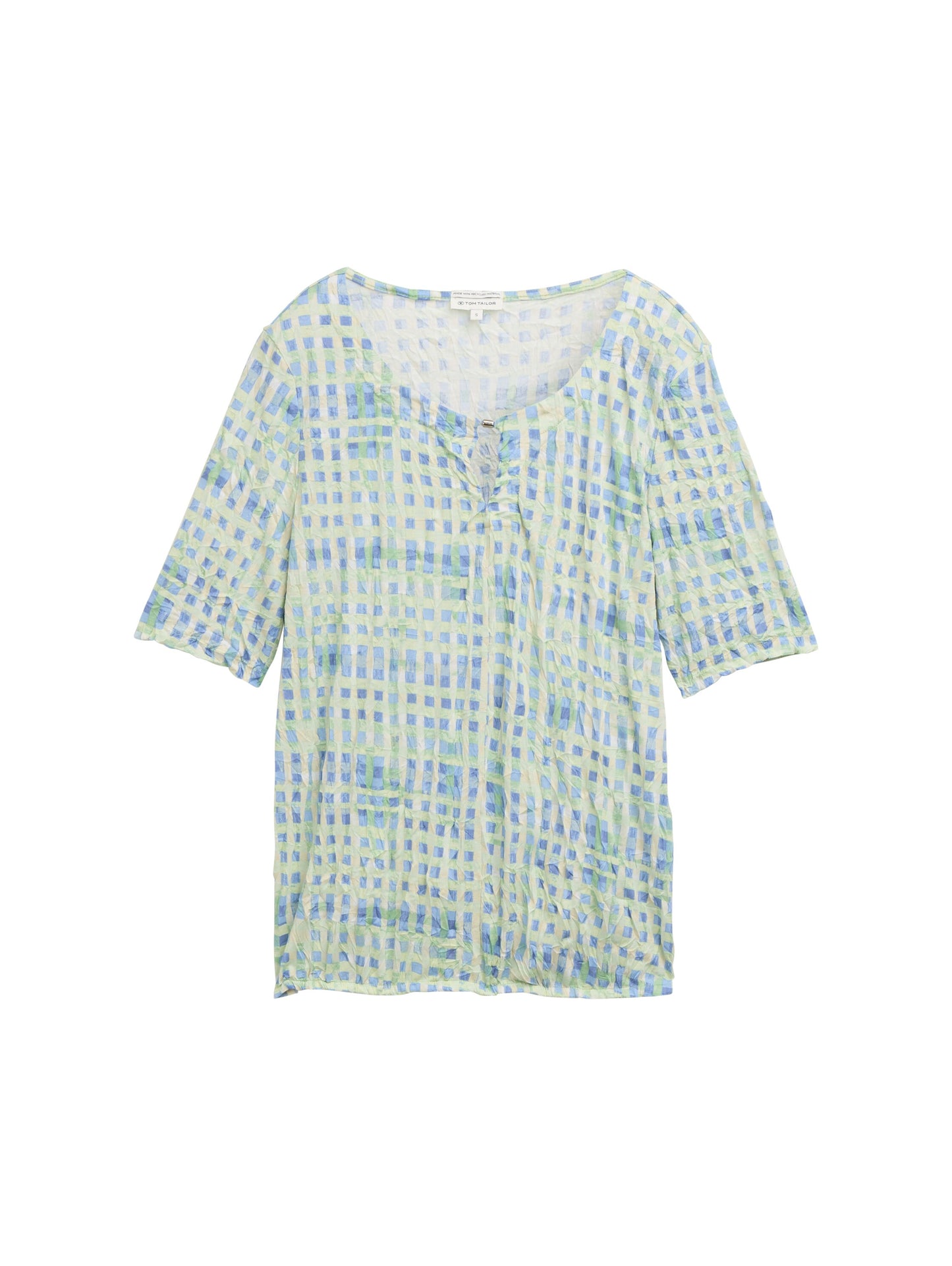 Crinkle Blusenshirt