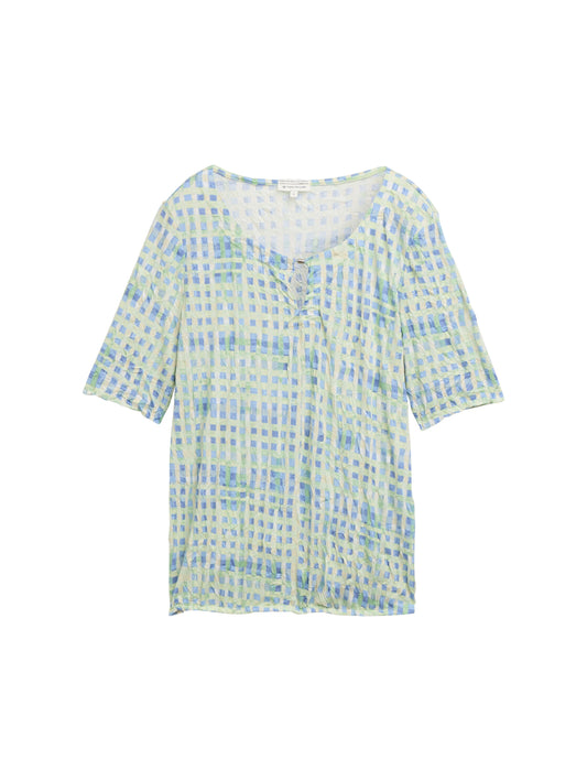 Crinkle Blusenshirt