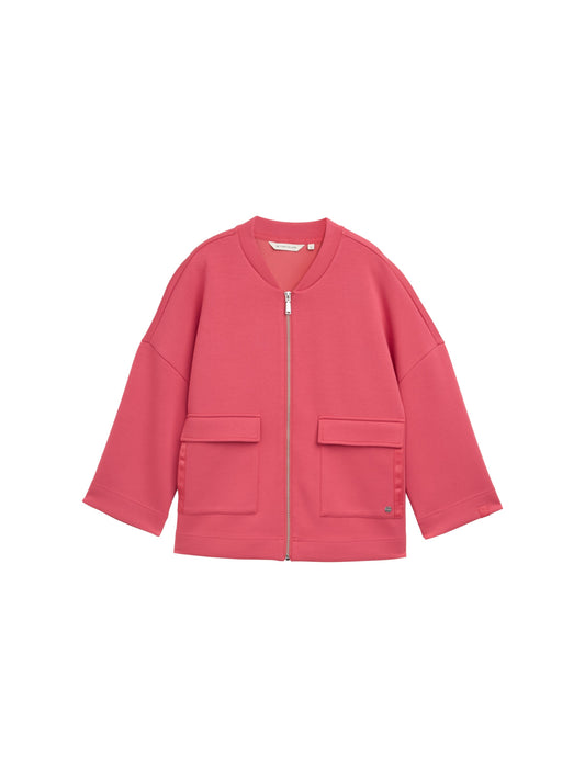 Sweatjacke aus Scuba