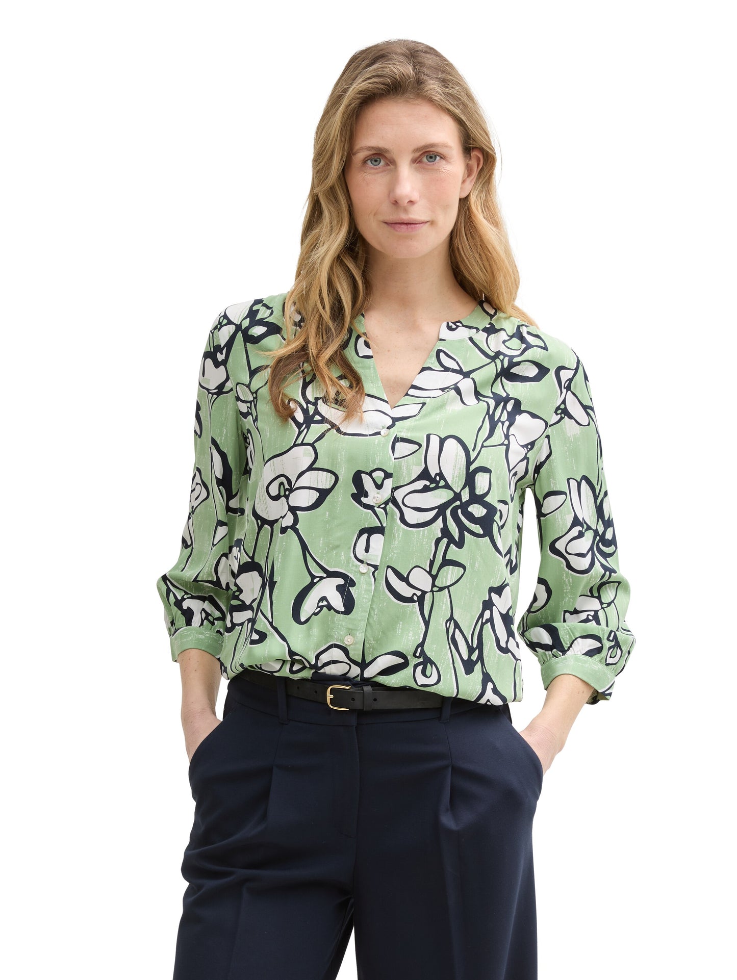 Bluse mit Muster