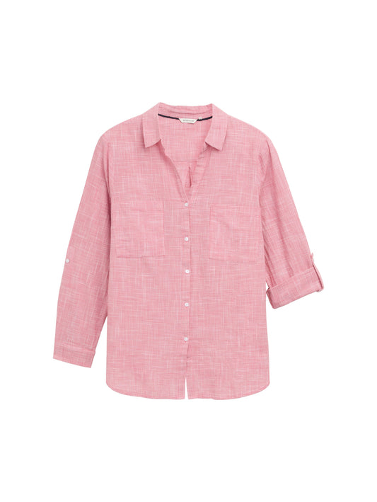Plus Size - Strukturierte Bluse