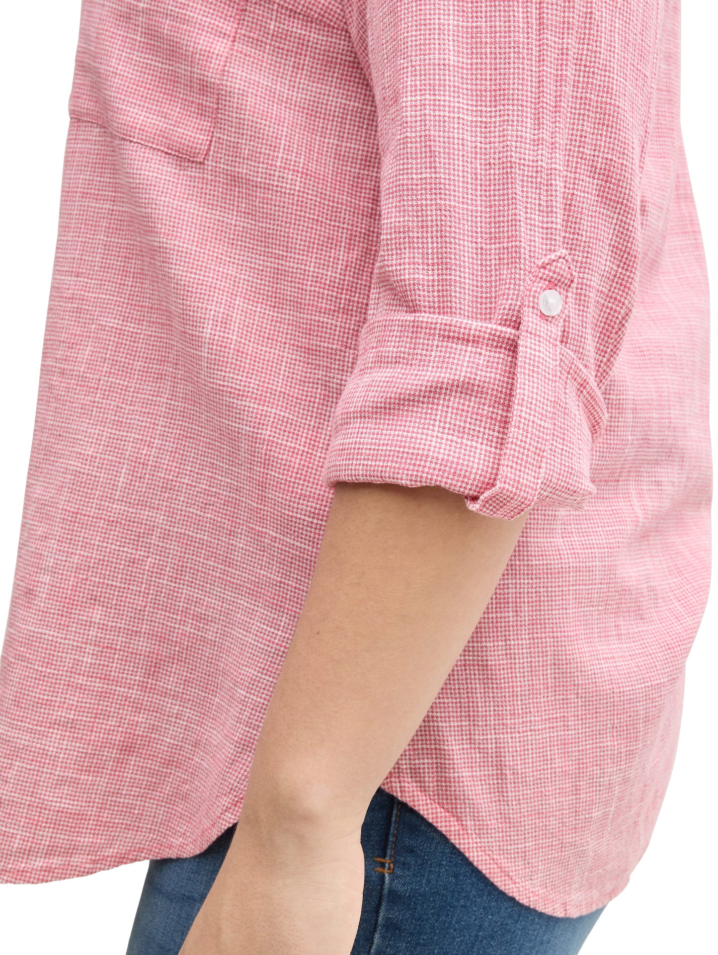 Plus Size - Strukturierte Bluse