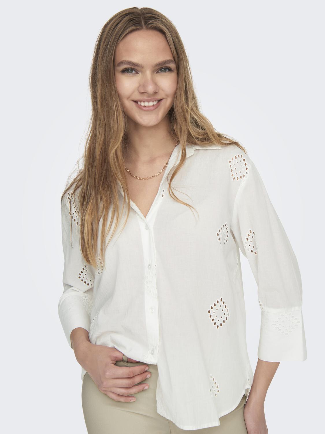 JDYTALLIE 3/4 LONG SHIRT WVN NOOS