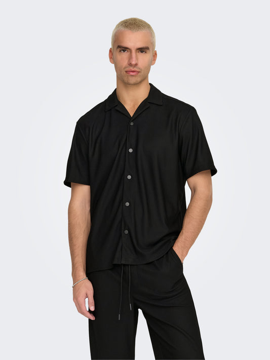 ONSKARI LIFE RLX RESORT SS PLIZZE SHIRT