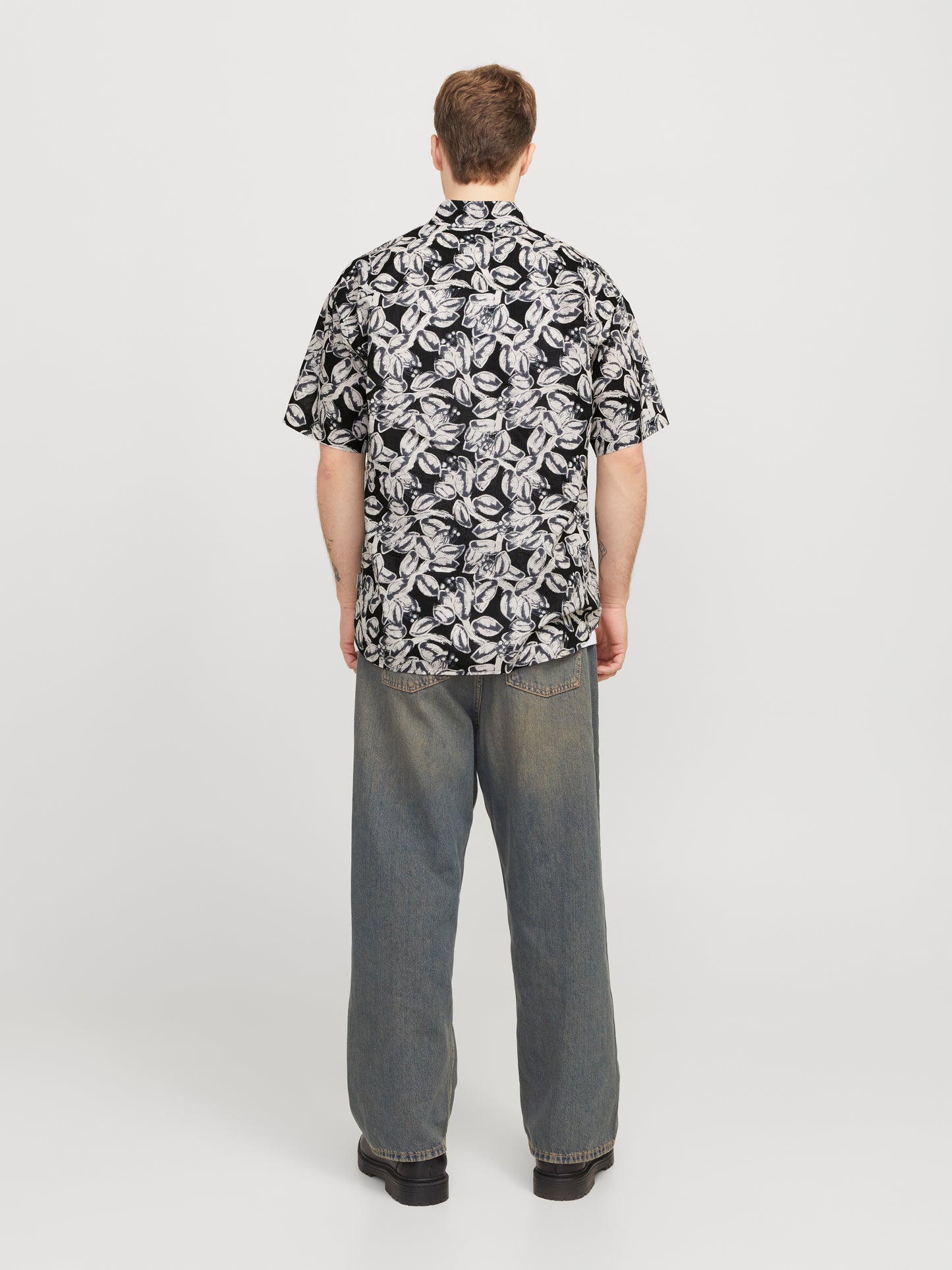 JORJOSHUA SPLIT AOP SHIRT SS LN