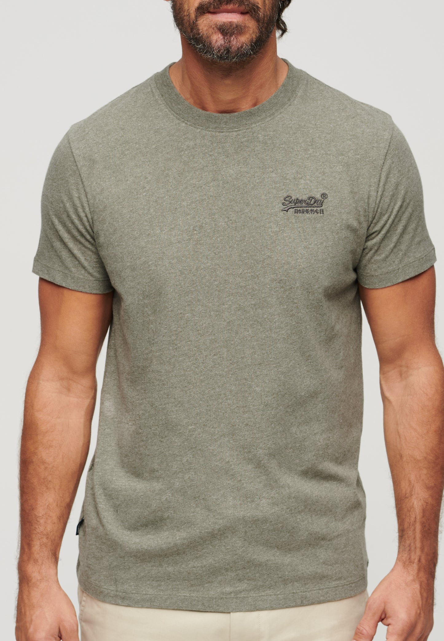 Essential T-Shirt aus Bio-Baumwolle mit Logo
