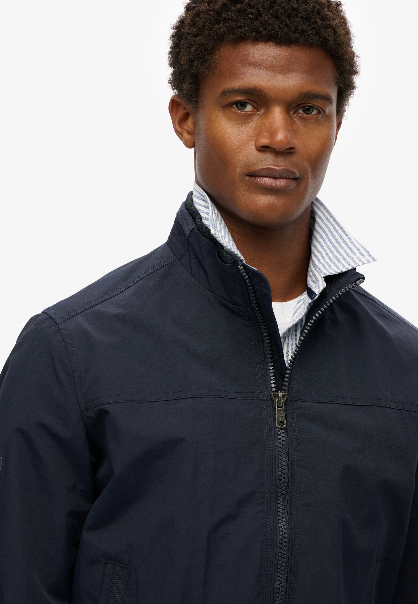 Harrington-Jacke aus Nylon