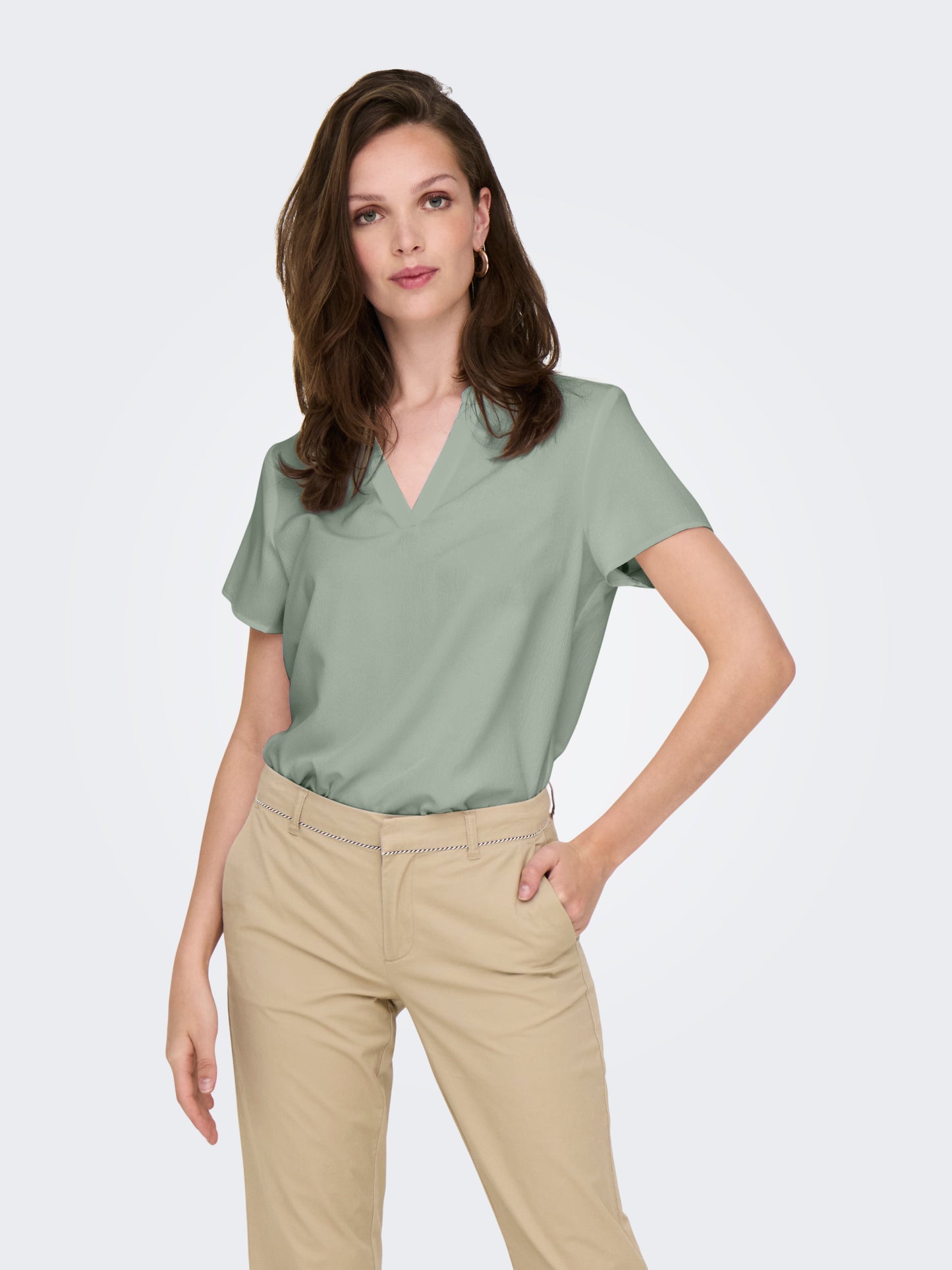 ONLELITE LIFE S/S V-NECK TOP NOOS PTM