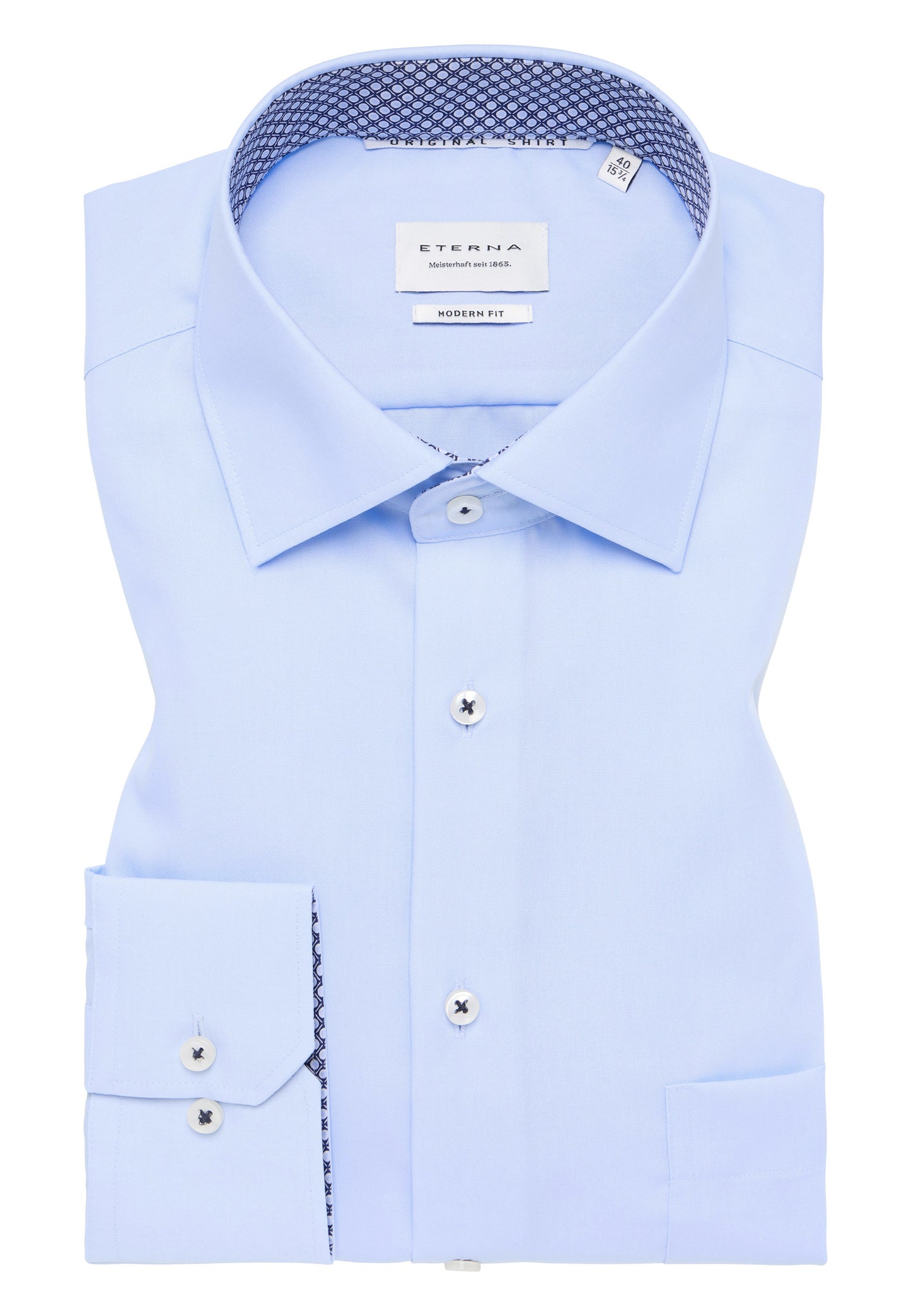 Original Shirt Popeline Langarm