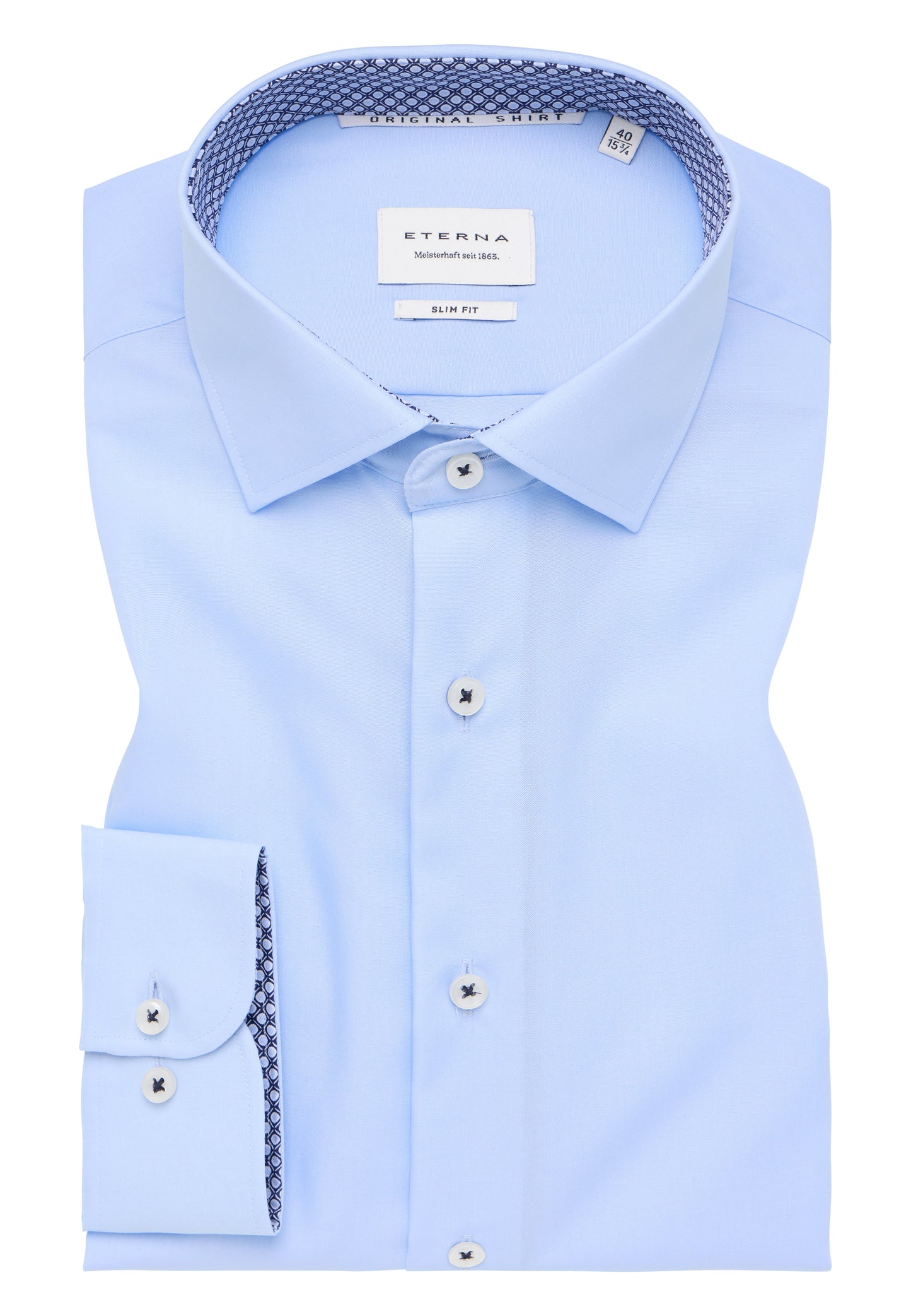 Original Shirt Popeline Langarm