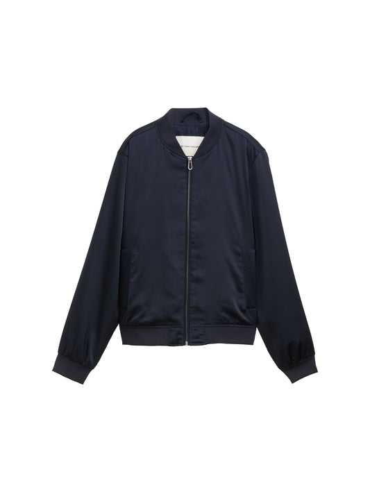 Bomberjacke mit Satin