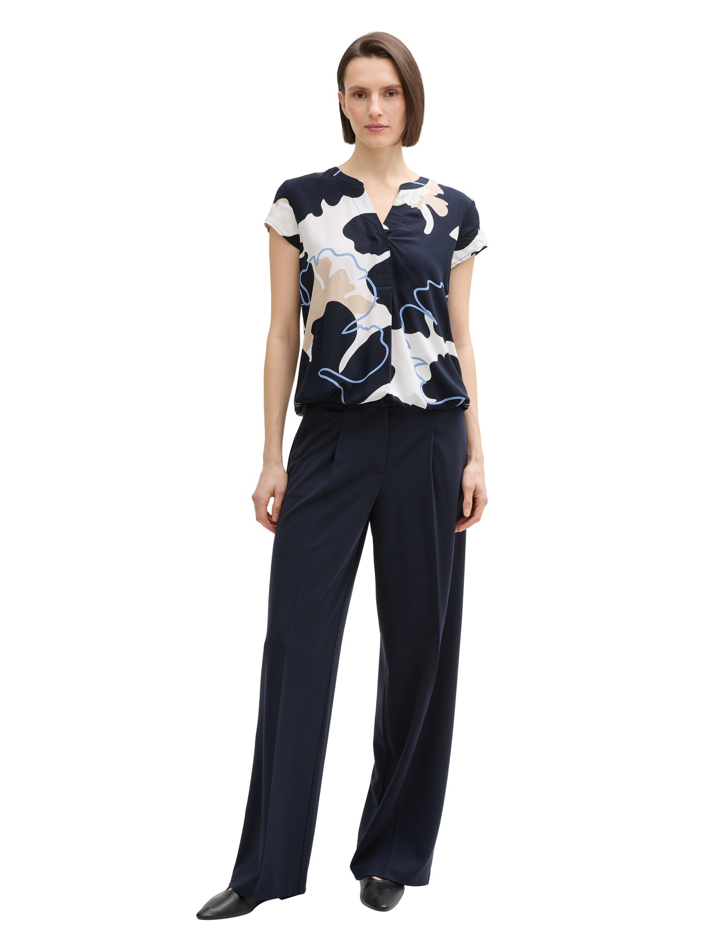 Bluse mit Muster