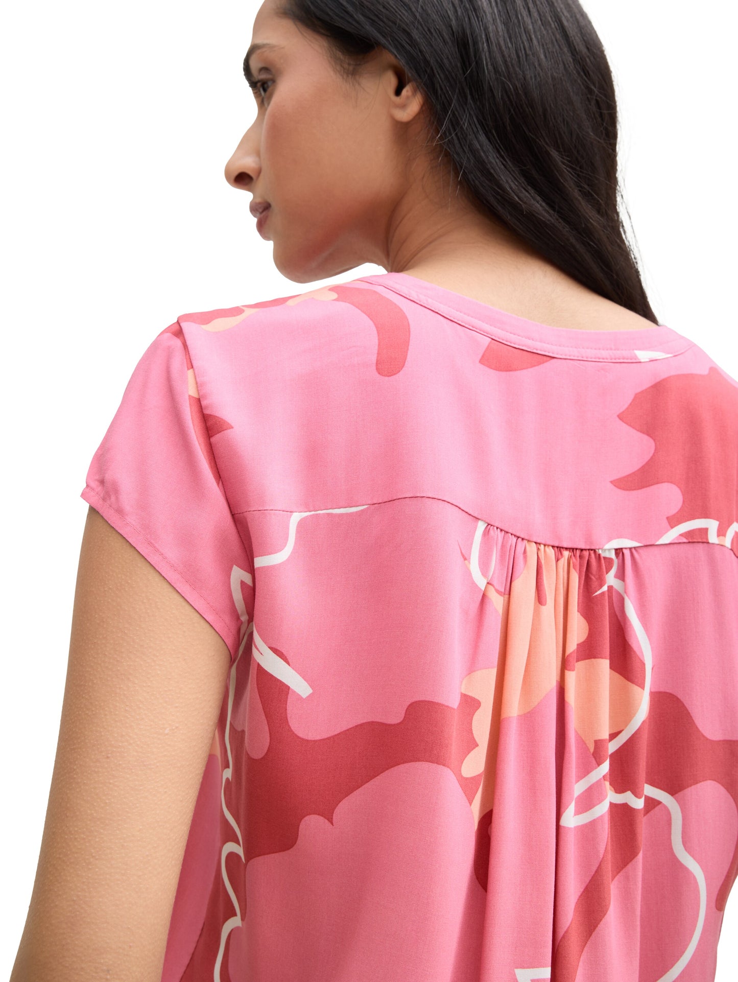 Bluse mit Muster