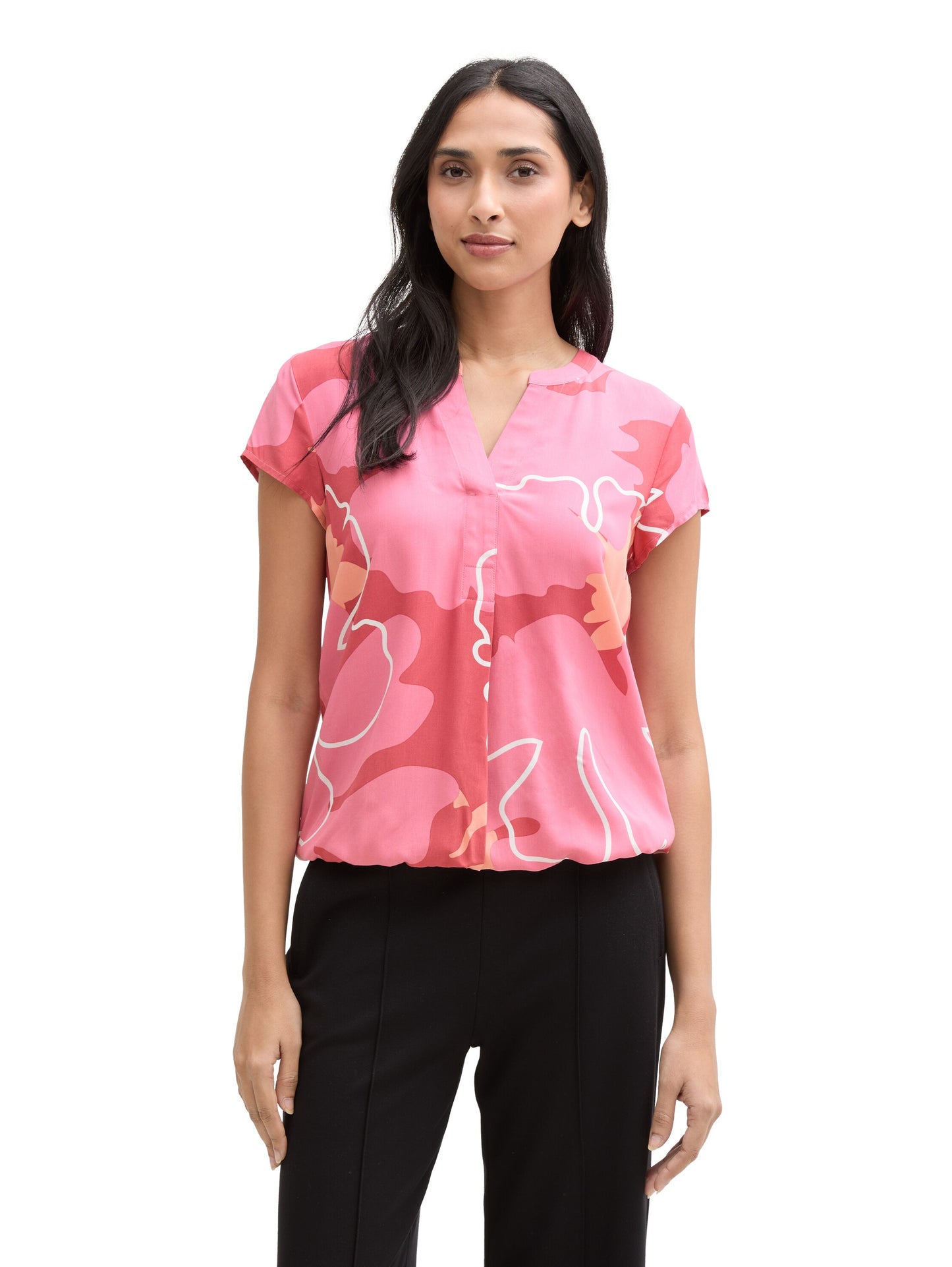 Bluse mit Muster