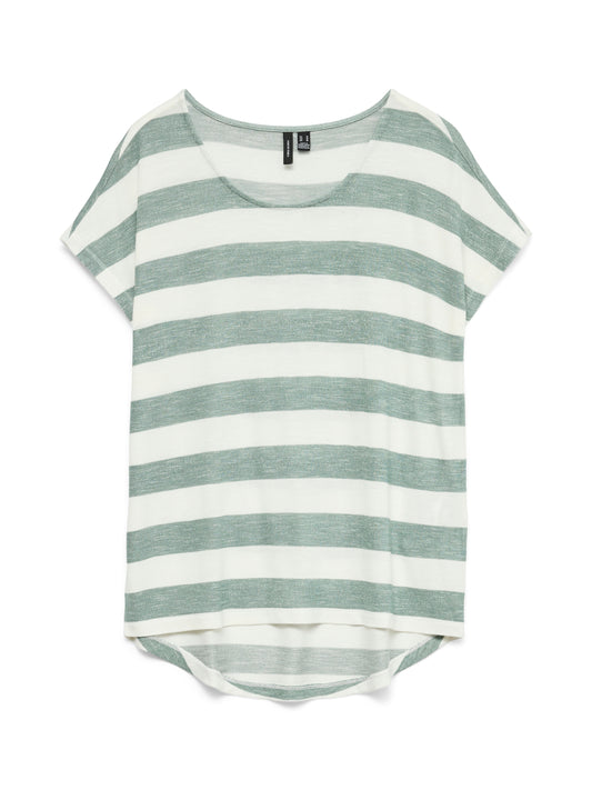 VMWIDE STRIPE SL TOP JRS NOOS