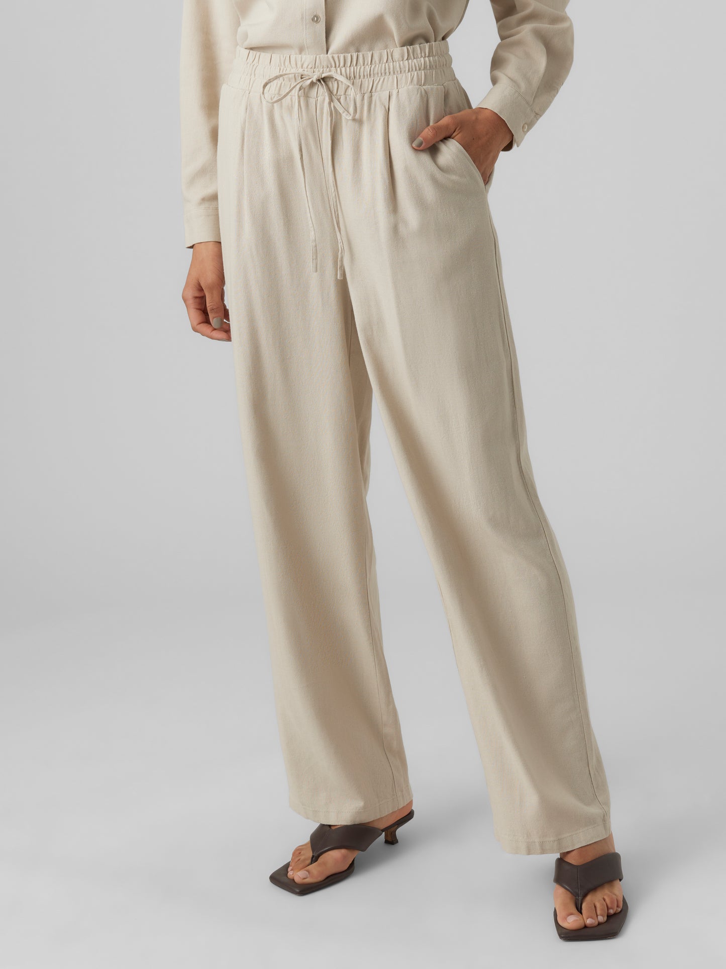 VMJESMILO HW WIDE PANTS WVN NOOS