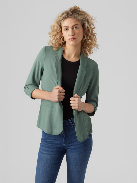 VMJESMILO 3/4 LOOSE BLAZER WVN NOOS