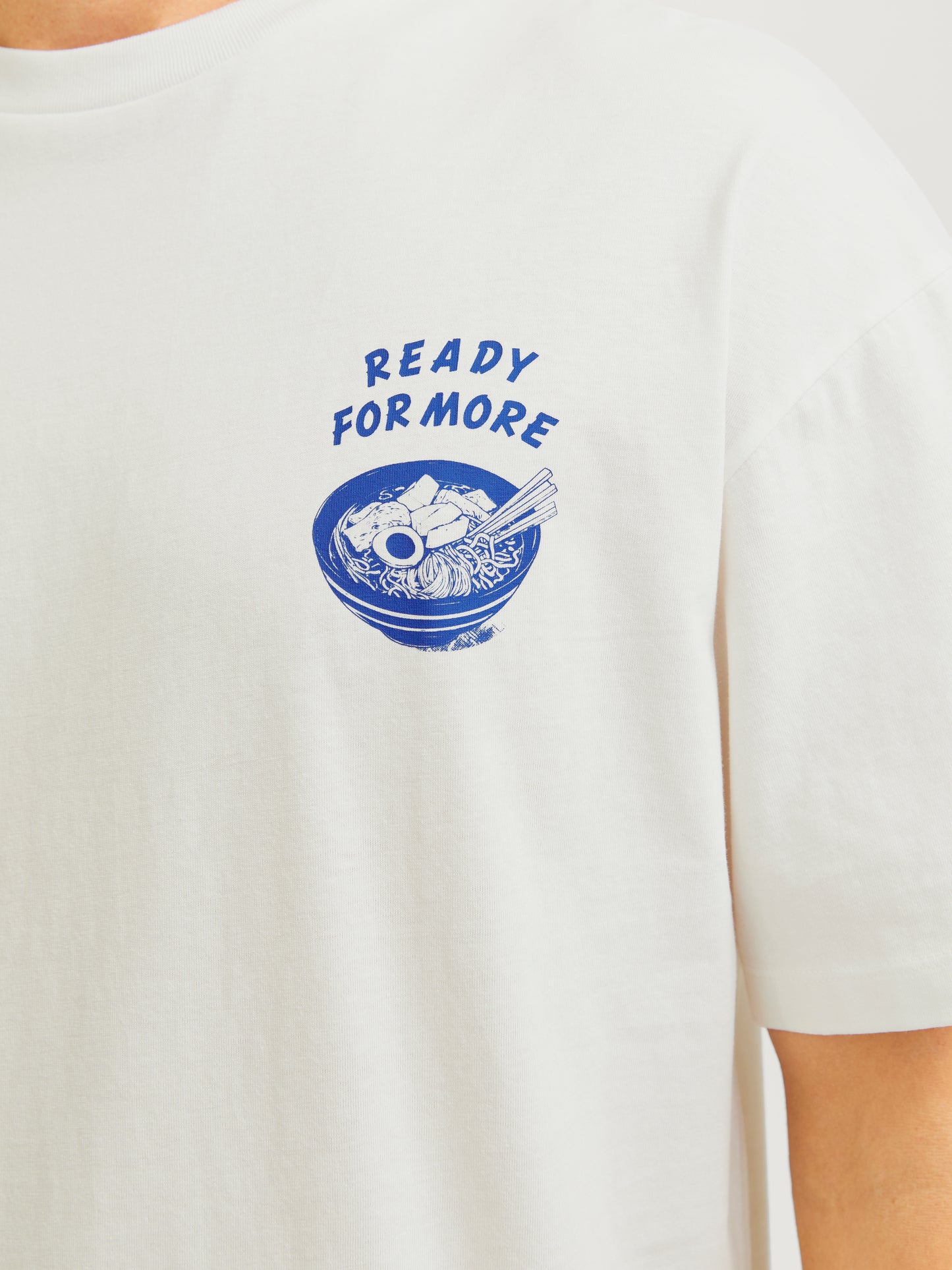 JJCHARGE PRINTED TEE SS CREW NECK LN