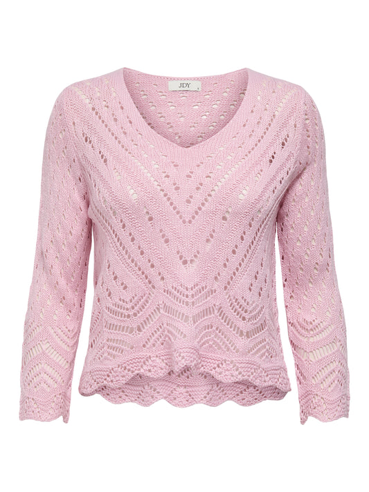 JDYNEW SUN 3/4 CROPPED PULLOVER KNT NOOS
