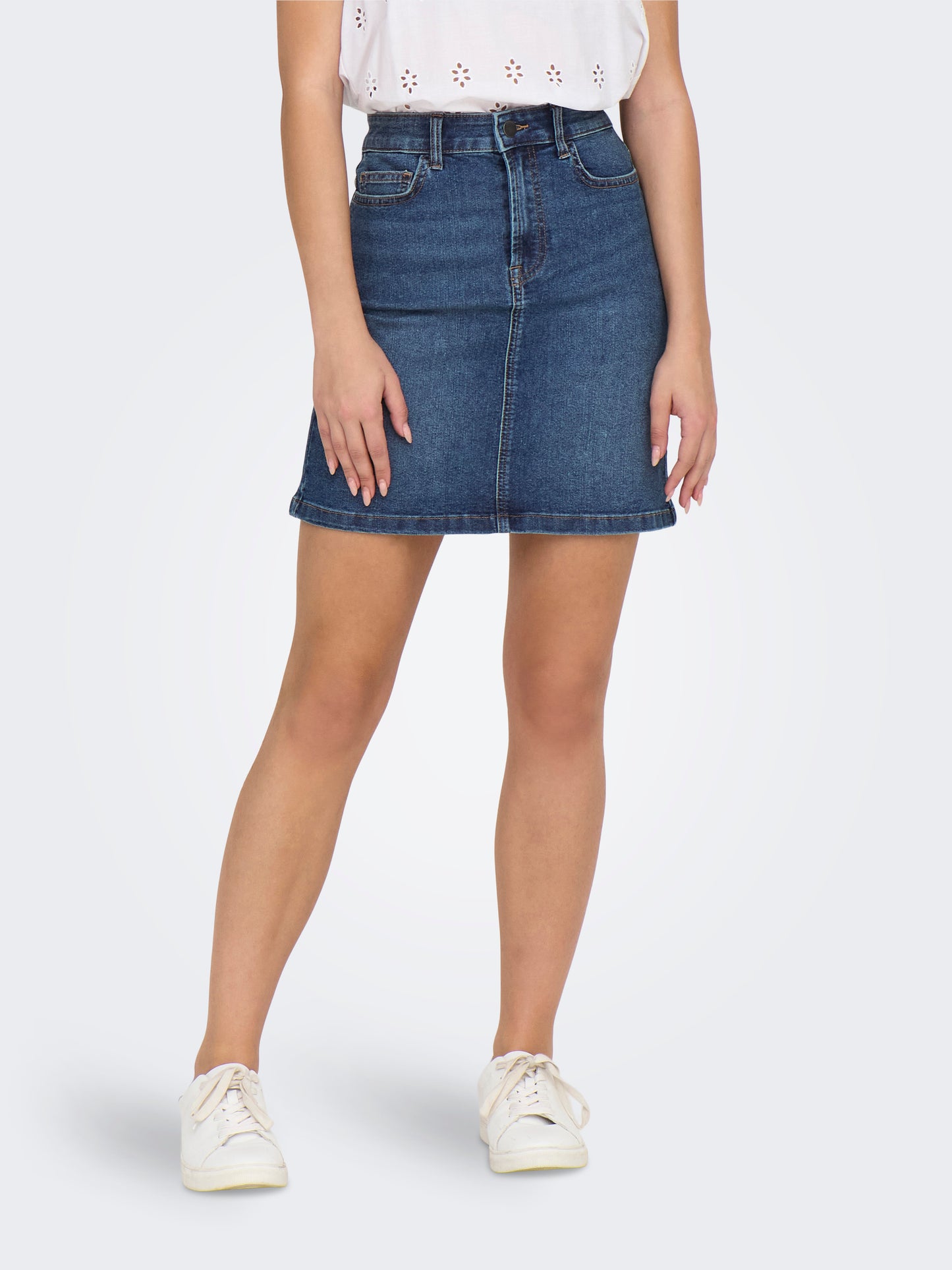 JDYMOON HW REG SKIRT DNM MIX
