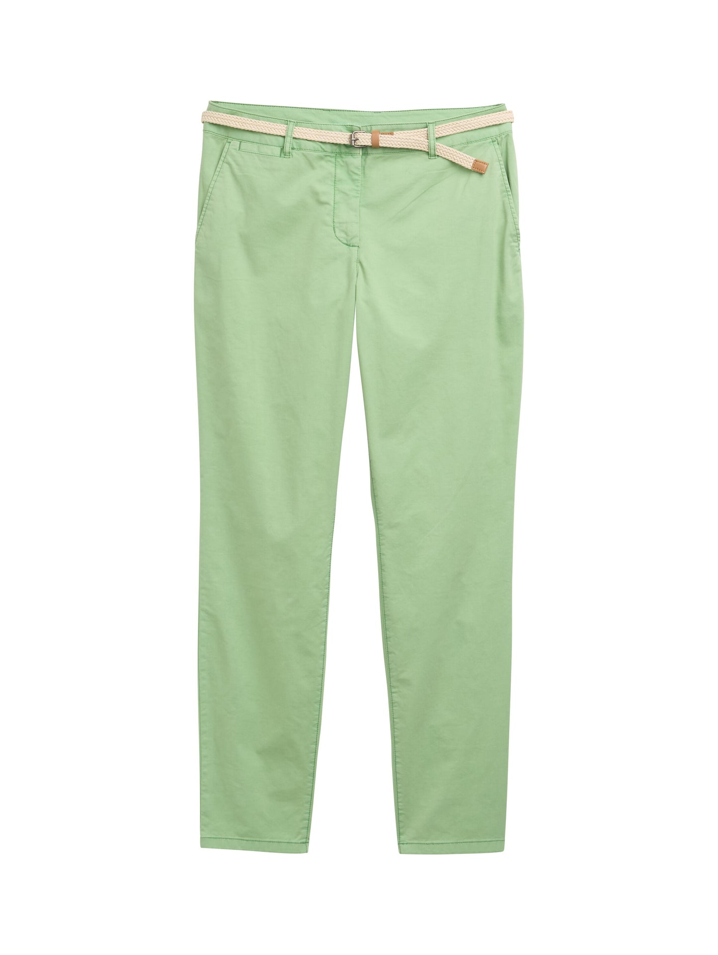 Slim Chino Hose mit Gürtel
