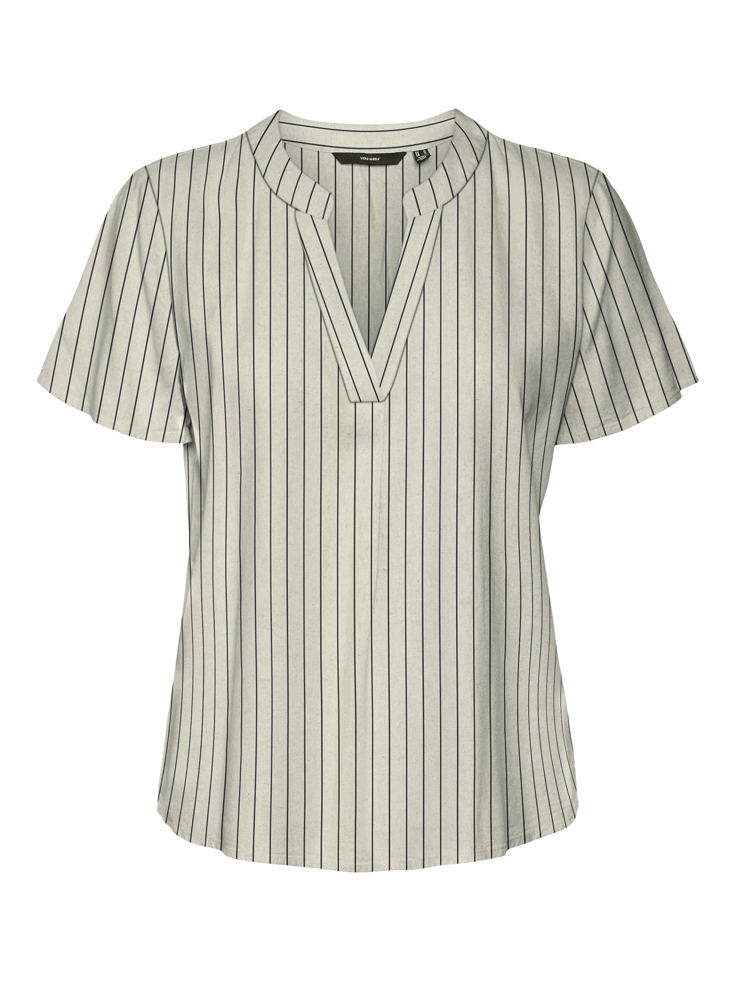 VMMYMILO SS V-NECK TOP WVN GA