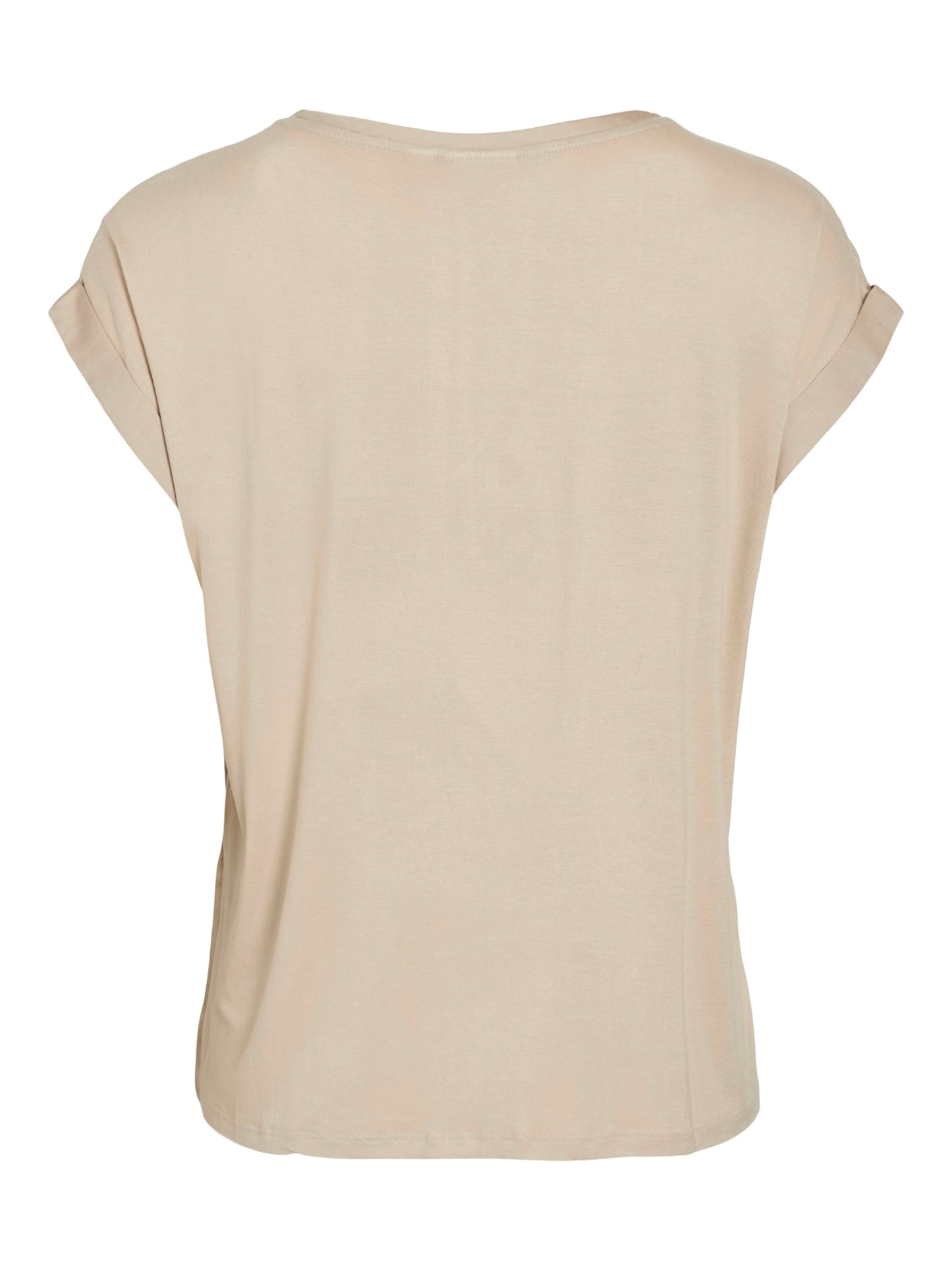 VIELLETTE S/S SATIN TOP - NOOS