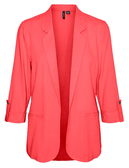 VMJESMILO 3/4 LOOSE BLAZER WVN GA NOOS