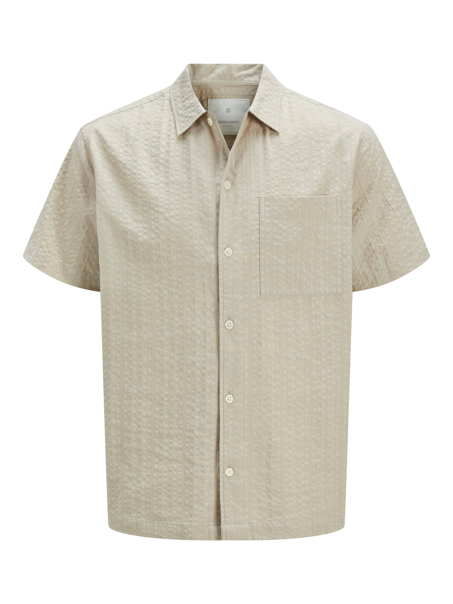 JPRCCEASTON SEERSUCKER S/S SHIRT LN