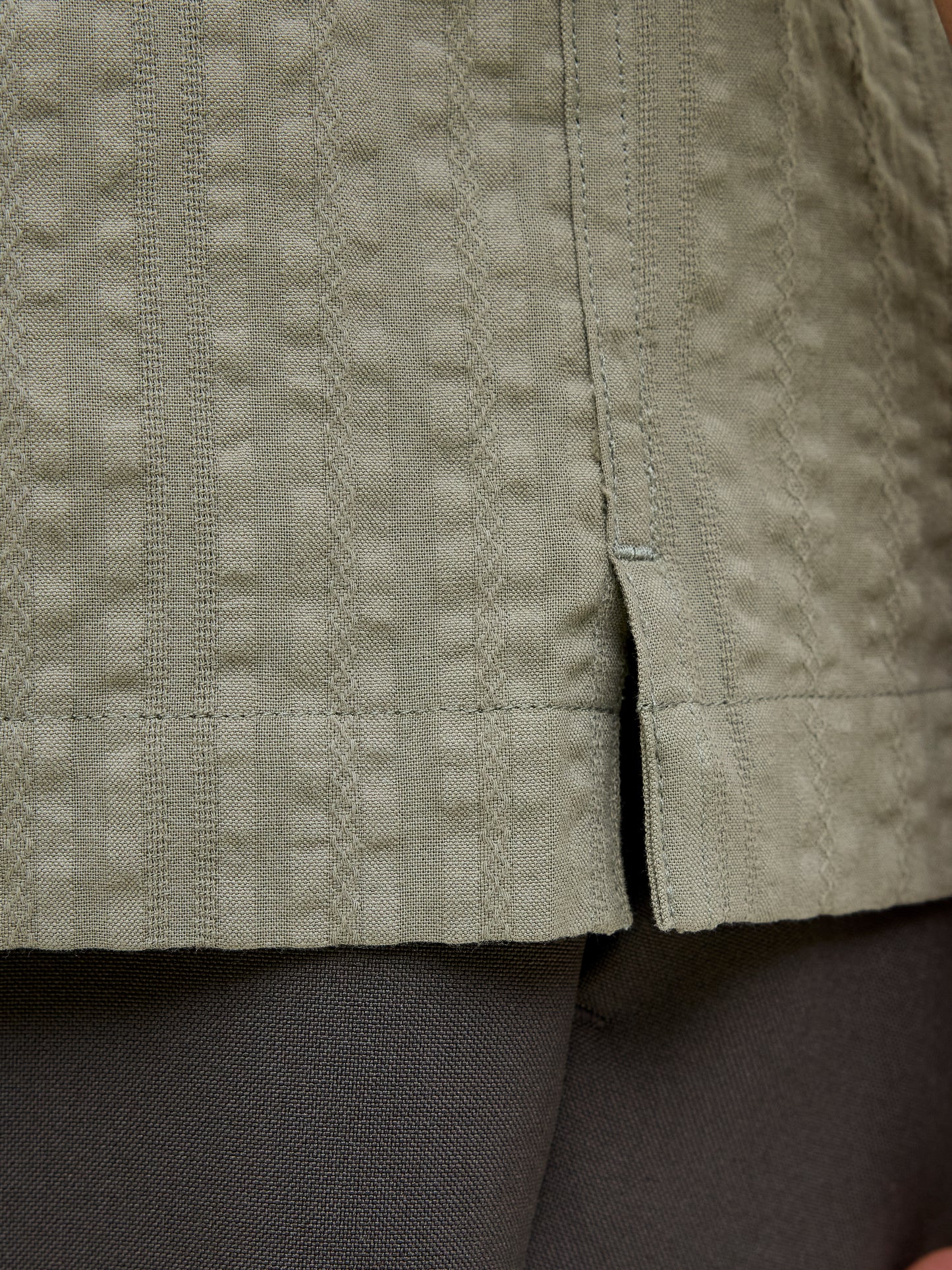 JPRCCEASTON SEERSUCKER S/S SHIRT LN