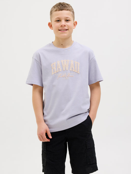 JJDETROIT TEE SS CREW NECK JNR