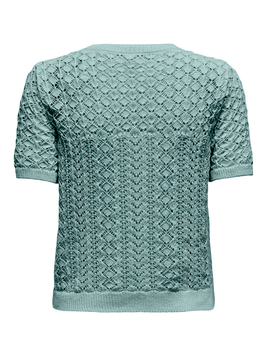 ONLSAGA LIFE SS O-NECK CC KNT