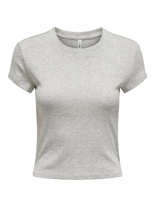 ONLELINA S/S O-NECK SHORT TOP JRS NOOS
