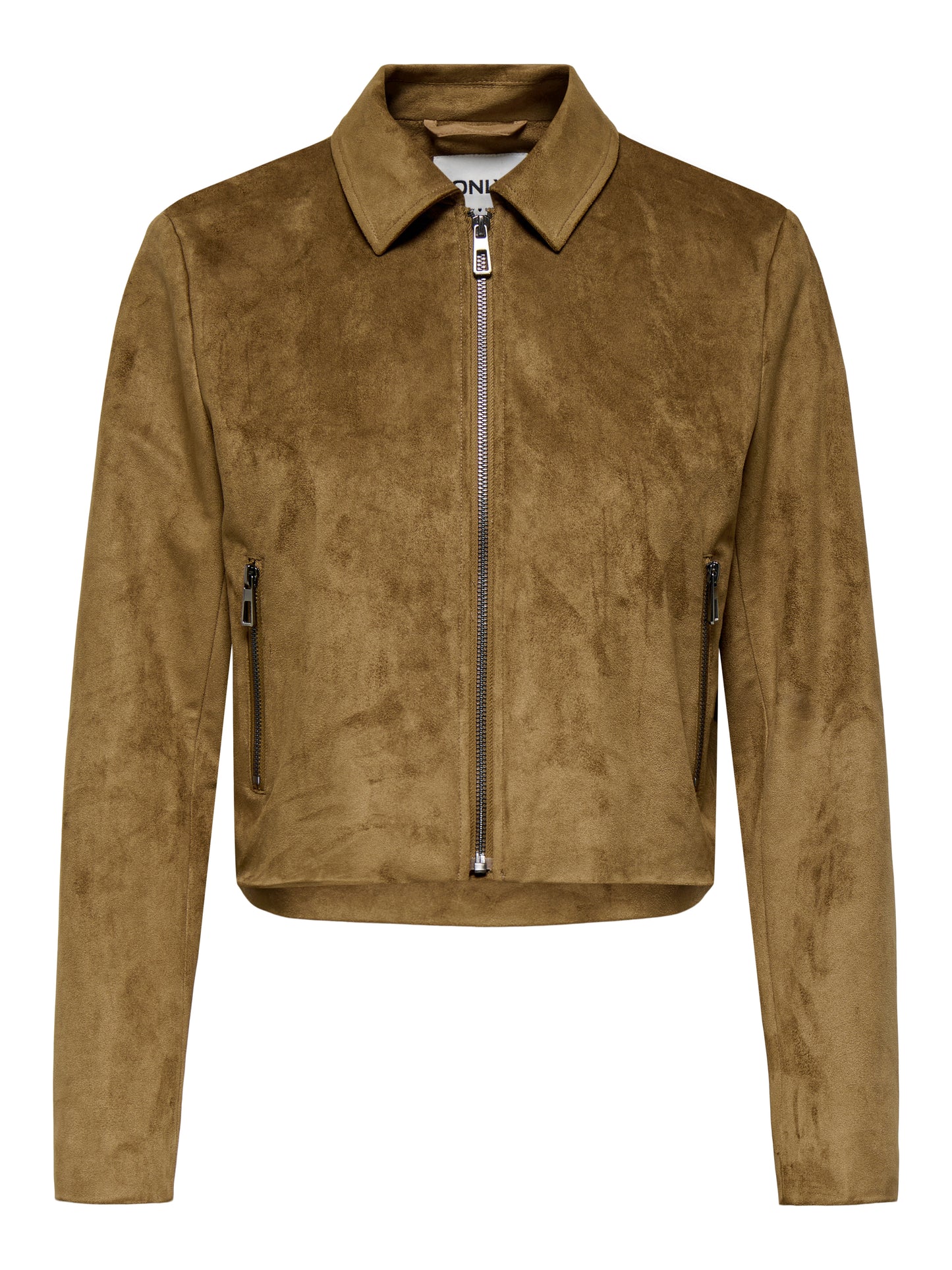 ONLTULIP FAUX SUEDE ZIP JACKET OTW
