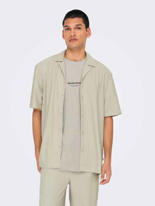 ONSKARI LIFE RLX RESORT SS PLIZZE SHIRT