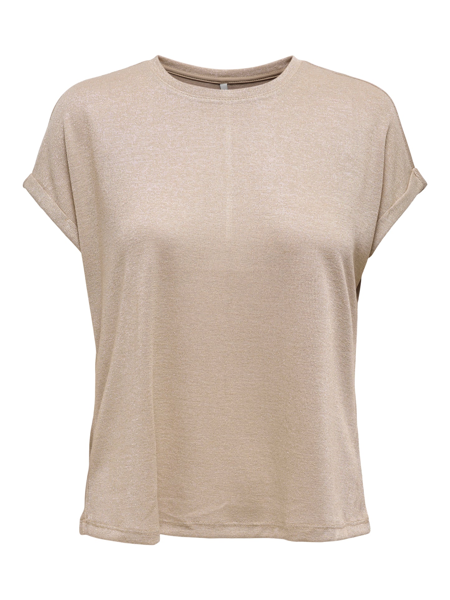 ONLAMBER LIFE S/L O-NECK SHINE TOP JRS