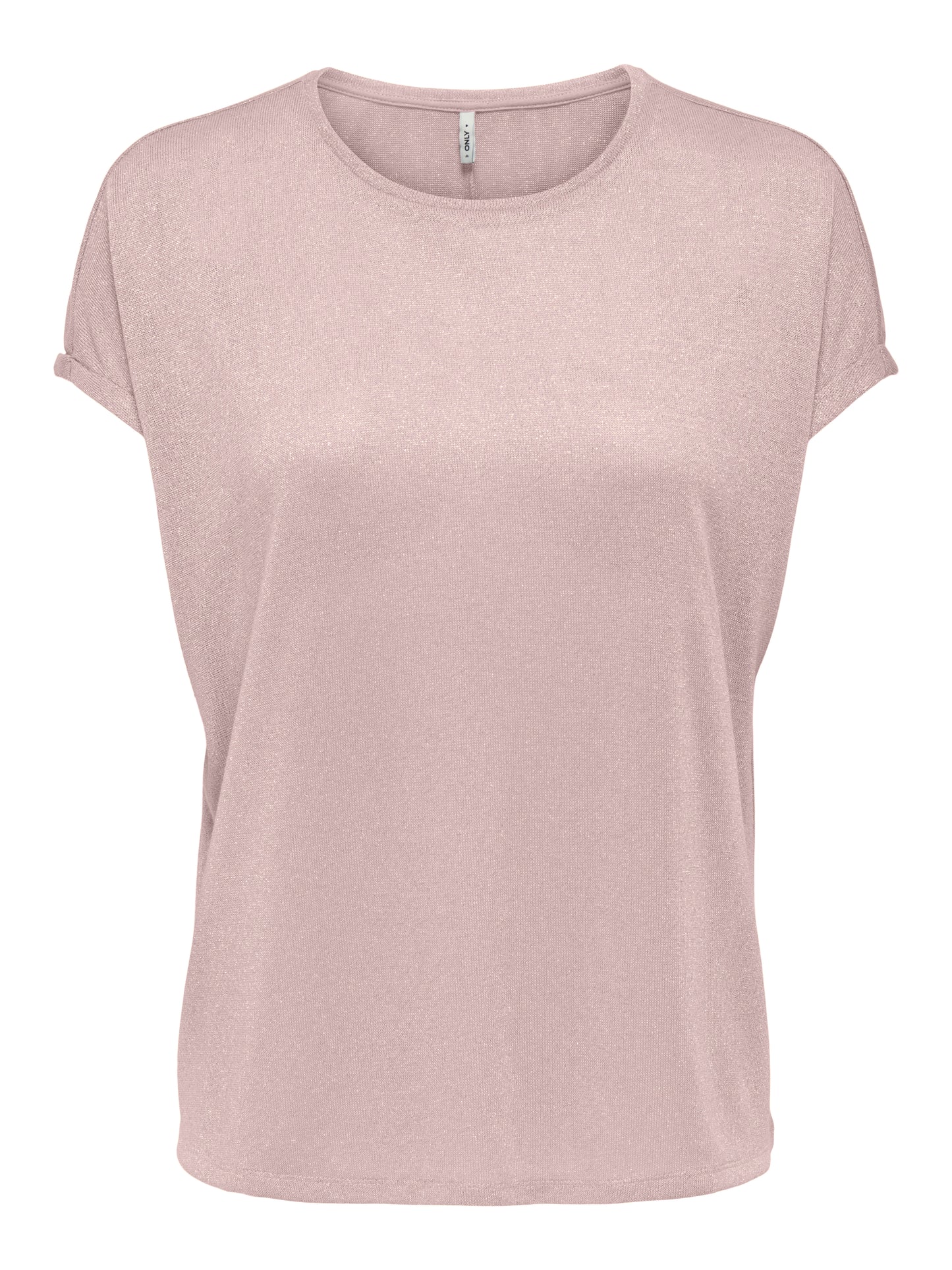 ONLAMBER LIFE S/L O-NECK SHINE TOP JRS