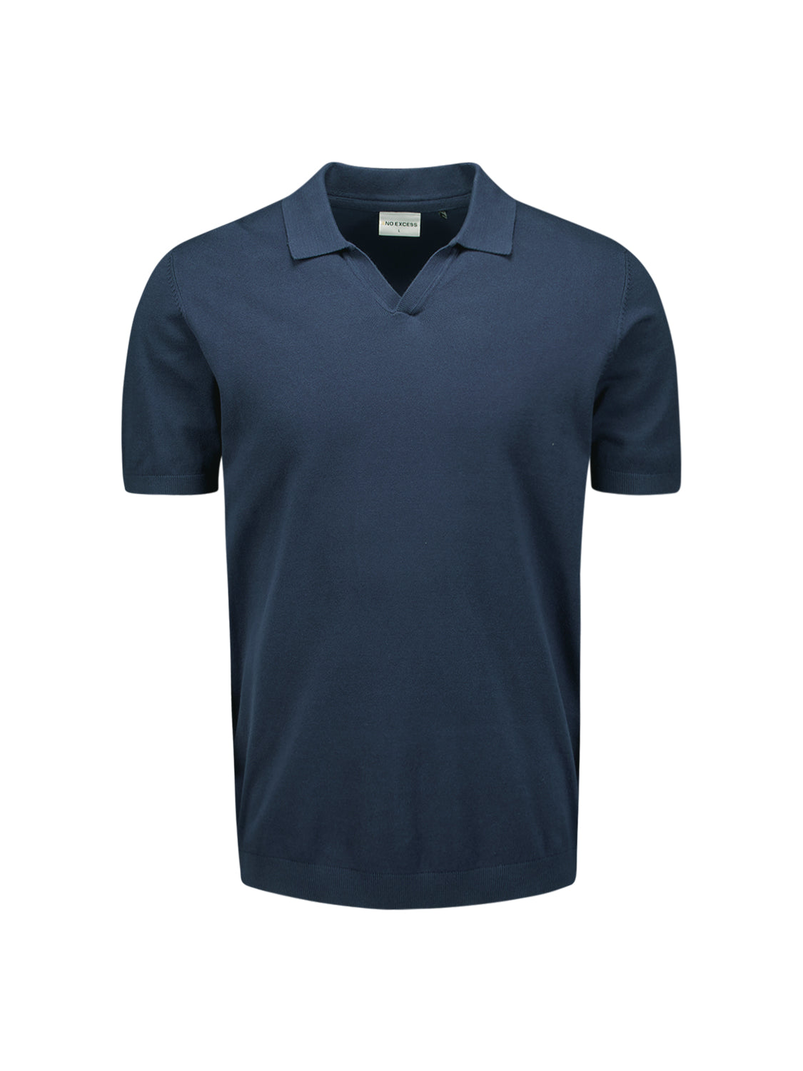 Pullover Short Sleeve Polo V Solid