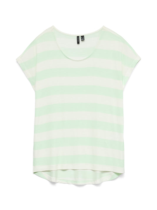 VMWIDE STRIPE SL TOP JRS NOOS